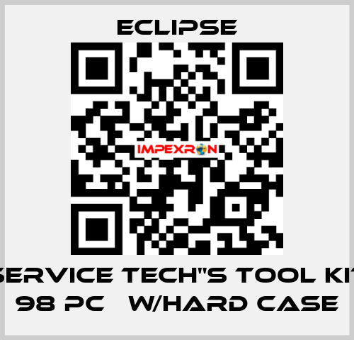 SERVICE TECH"S TOOL KIT 98 PC   w/HARD CASE Eclipse