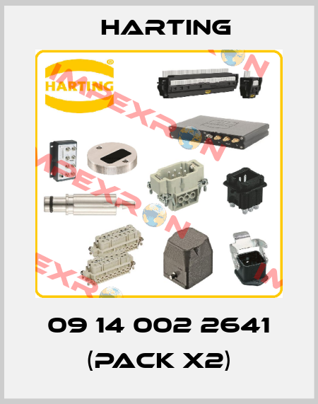 09 14 002 2641 (pack x2) Harting