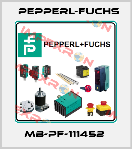 MB-PF-111452  Pepperl-Fuchs