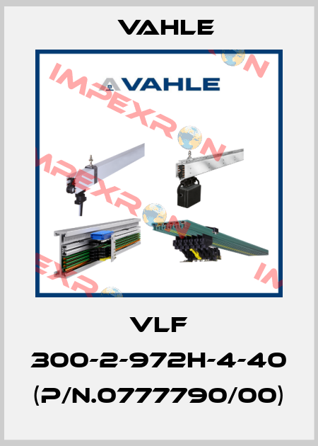 VLF 300-2-972H-4-40 (P/n.0777790/00) Vahle