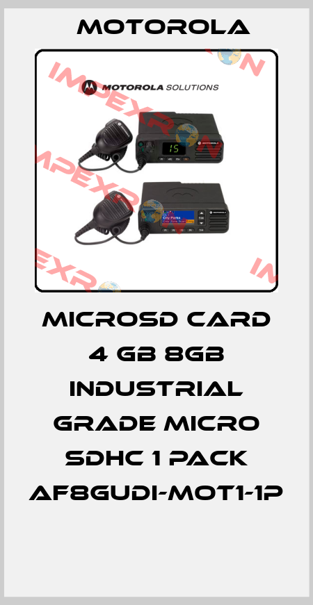 MICROSD CARD 4 GB 8GB INDUSTRIAL GRADE MICRO SDHC 1 PACK AF8GUDI-MOT1-1P  Motorola