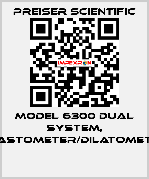 Model 6300 Dual System, Plastometer/Dilatometer  Preiser Scientific