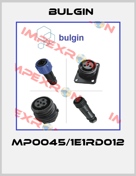 MP0045/1E1RD012  Bulgin