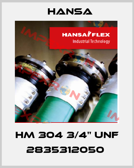 HM 304 3/4" UNF 2835312050  Hansa