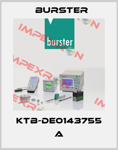 KTB-DE0143755 A Burster