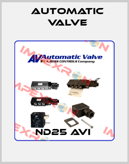 ND25 AVI  Automatic Valve