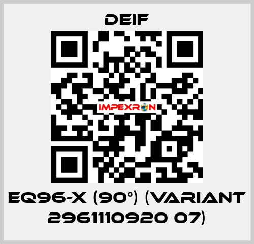 EQ96-x (90°) (Variant 2961110920 07) Deif