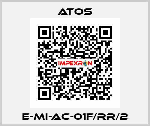 E-MI-AC-01F/RR/2 Atos