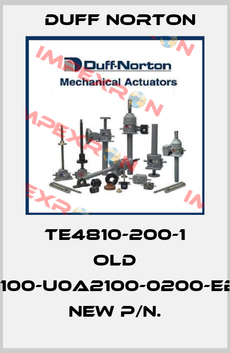 TE4810-200-1 old P/N,EMT0100-U0A2100-0200-EB00-0000 new P/N. Duff Norton