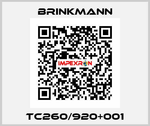 TC260/920+001 Brinkmann