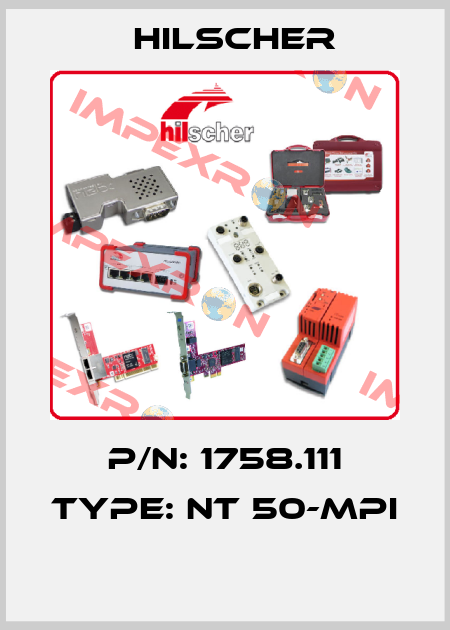 P/N: 1758.111 Type: NT 50-MPI  Hilscher