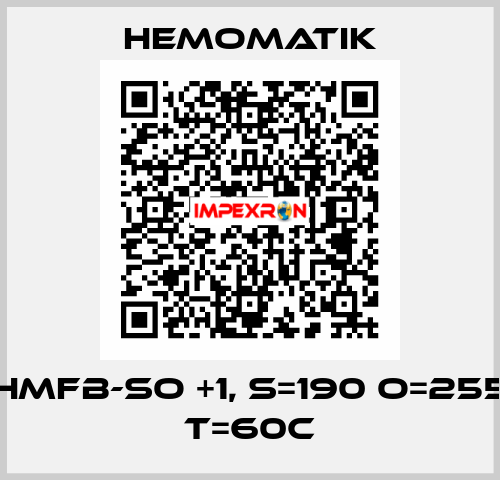 HMFB-SO +1, S=190 O=255 T=60C Hemomatik