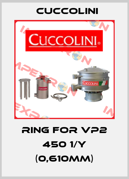 Ring for VP2 450 1/Y (0,610mm) Cuccolini
