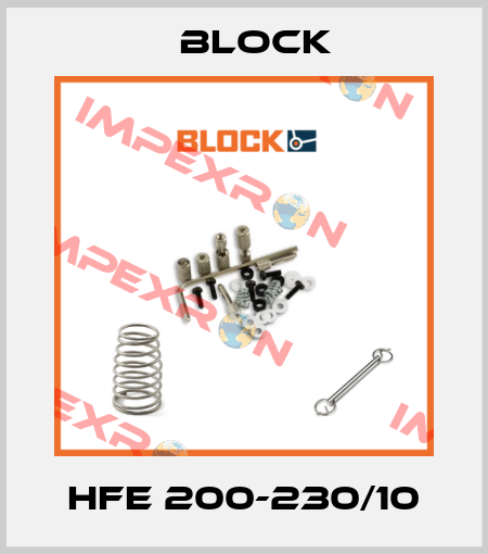 HFE 200-230/10 Block