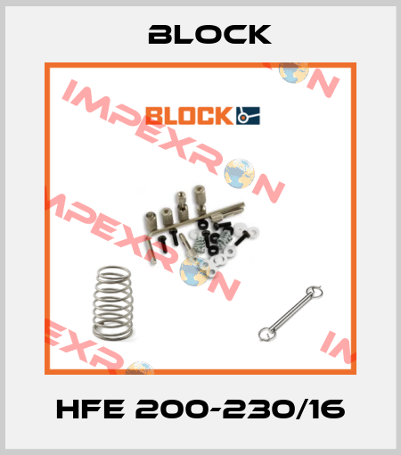 HFE 200-230/16 Block