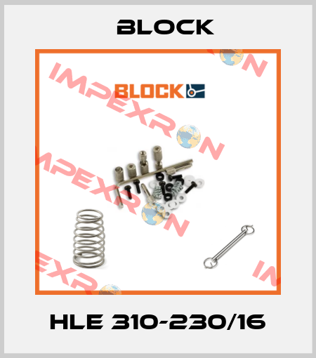 HLE 310-230/16 Block