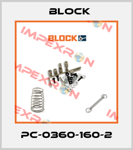 PC-0360-160-2 Block