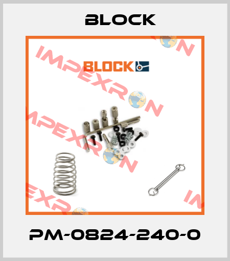 PM-0824-240-0 Block