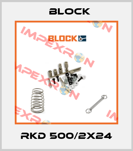 RKD 500/2x24 Block