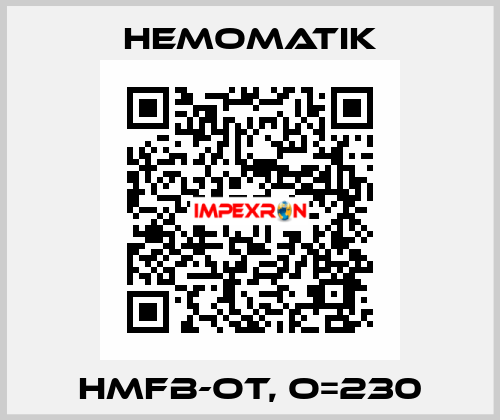 HMFB-OT, O=230 Hemomatik