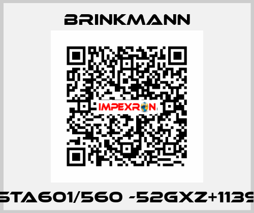 STA601/560 -52GXZ+1139 Brinkmann