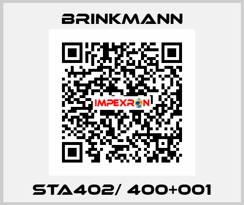 STA402/ 400+001 Brinkmann