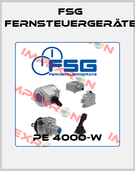 PE 4000-W FSG Fernsteuergeräte