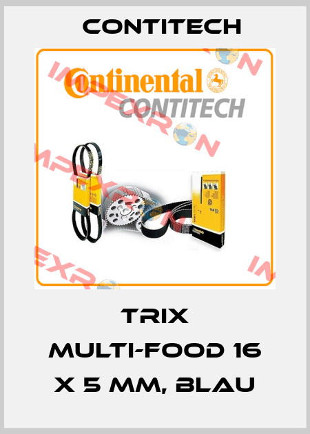 TRIX Multi-Food 16 x 5 mm, blau Contitech
