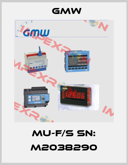 MU-F/s SN: M2038290 GMW