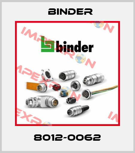 8012-0062 Binder