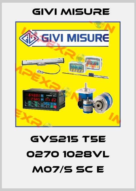 GVS215 T5E 0270 1028VL M07/S SC E Givi Misure