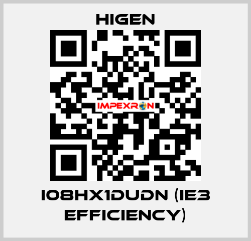 I08HX1DUDN (IE3 efficiency) Higen