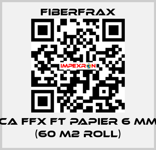 CA FFX FT PAPIER 6 MM (60 m2 roll) Fiberfrax