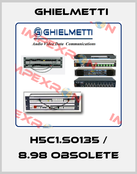 H5C1.S0135 / 8.98 obsolete Ghielmetti