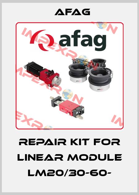 Repair kit for linear module LM20/30-60- Afag