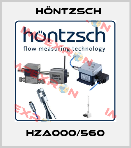 HZA000/560 Höntzsch
