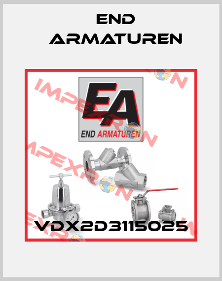 VDX2D3115025 End Armaturen