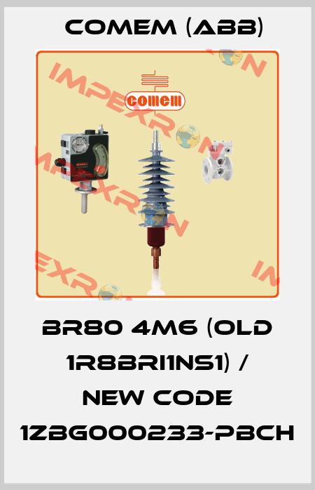 BR80 4M6 (old 1R8BRI1NS1) / new code 1ZBG000233-PBCH Comem (ABB)