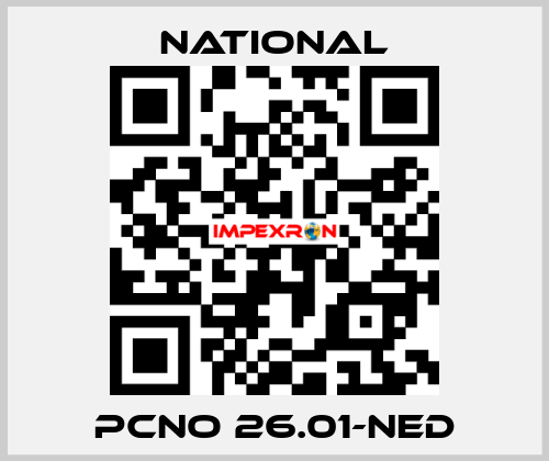 PCNO 26.01-NED National