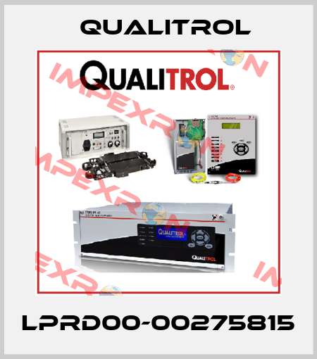 LPRD00-00275815 Qualitrol