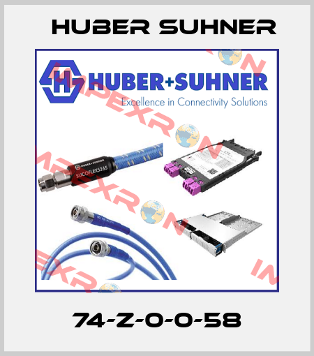 74-Z-0-0-58 Huber Suhner