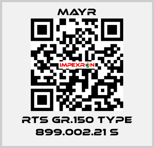 RTS Gr.150 Type 899.002.21 S Mayr