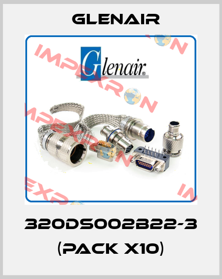 320DS002B22-3 (pack x10) Glenair
