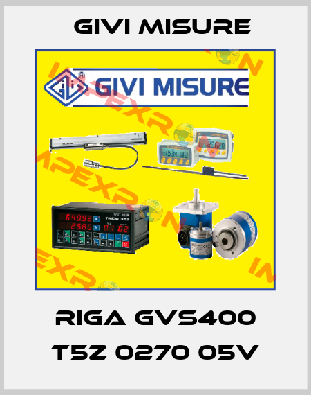 Riga GVS400 T5Z 0270 05V Givi Misure