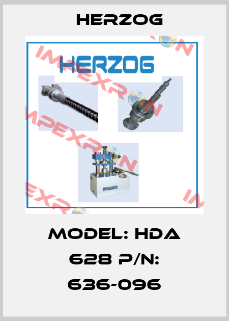 Model: HDA 628 P/N: 636-096 Herzog