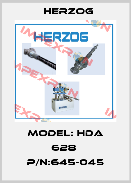 Model: HDA 628  P/N:645-045 Herzog