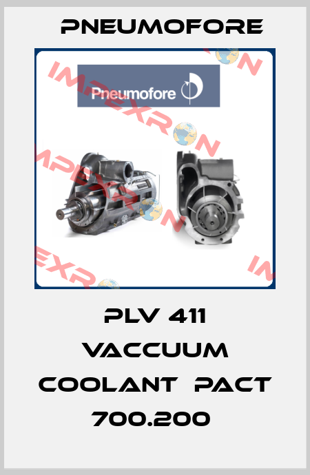 PLV 411 VACCUUM COOLANT  PACT 700.200  Pneumofore