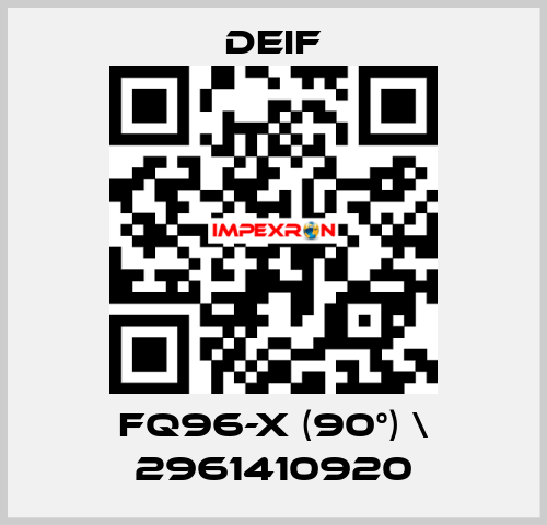 FQ96-x (90°) \ 2961410920 Deif