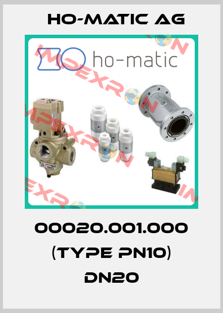 00020.001.000 (Type PN10) DN20 Ho-Matic AG