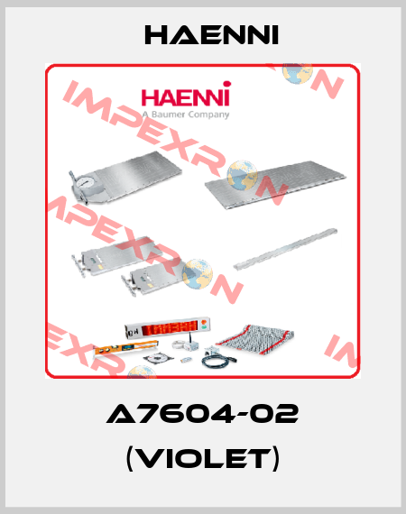 A7604-02 (violet) Haenni